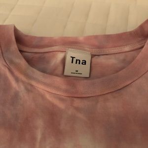 TNA for ARITZIA Tie dye CROP T Size M